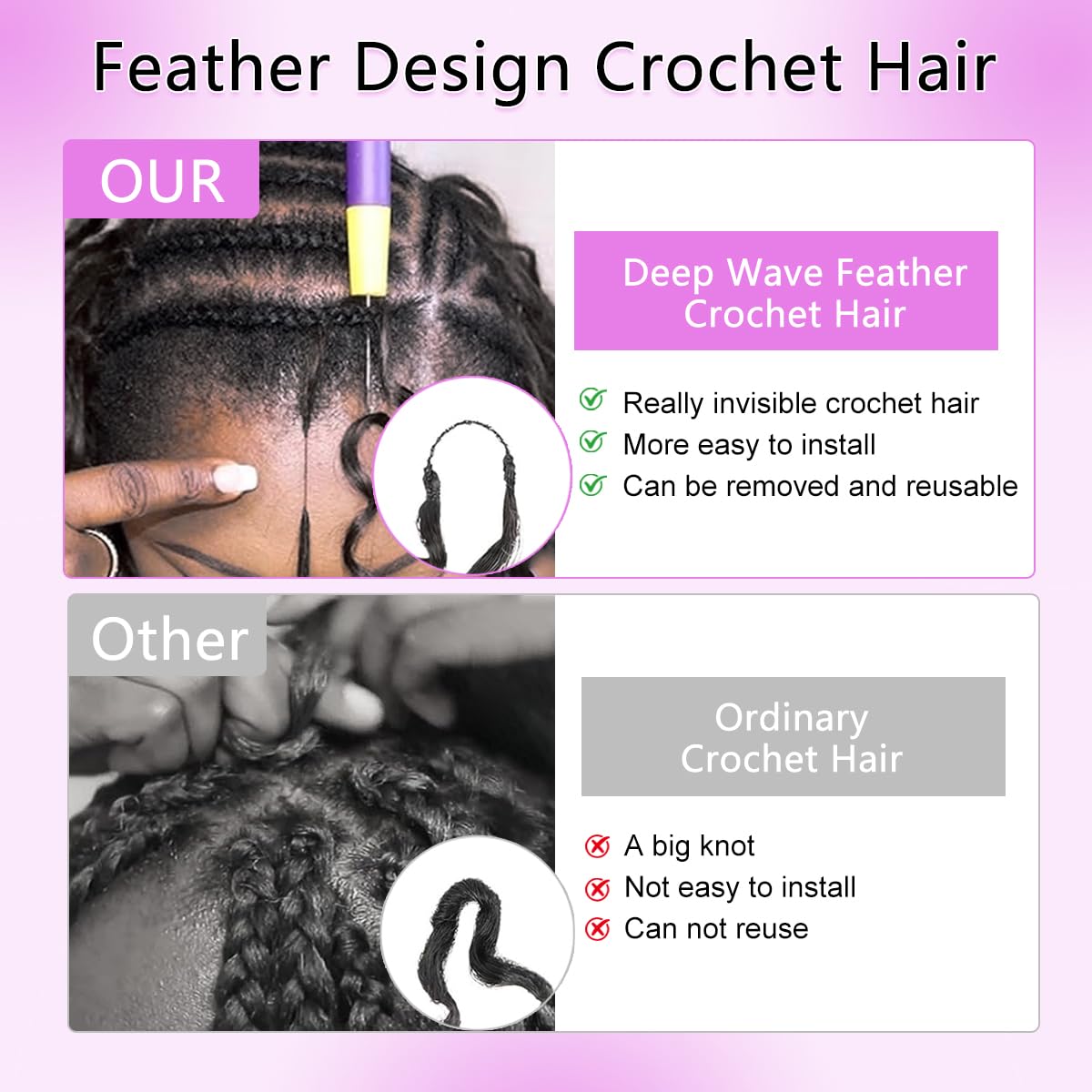 Nvnvdij blended with natural hair illustrating seamless color match and natural appearance