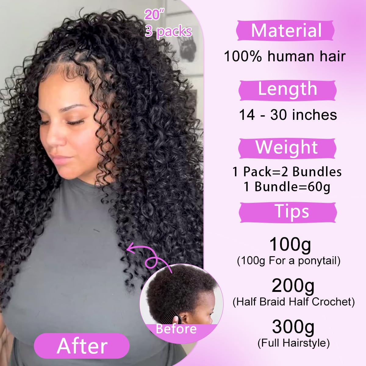 Nvnvdij close-up of pre-looped ends highlighting easy install and gentler attachment