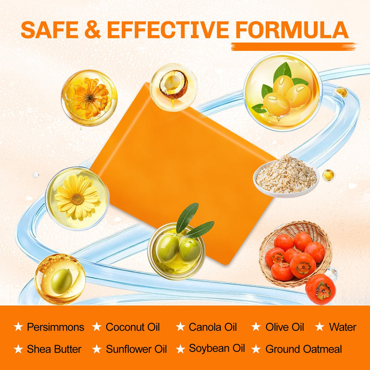 NXPPYY product label with persimmon extract listed for natural odor neutralizing