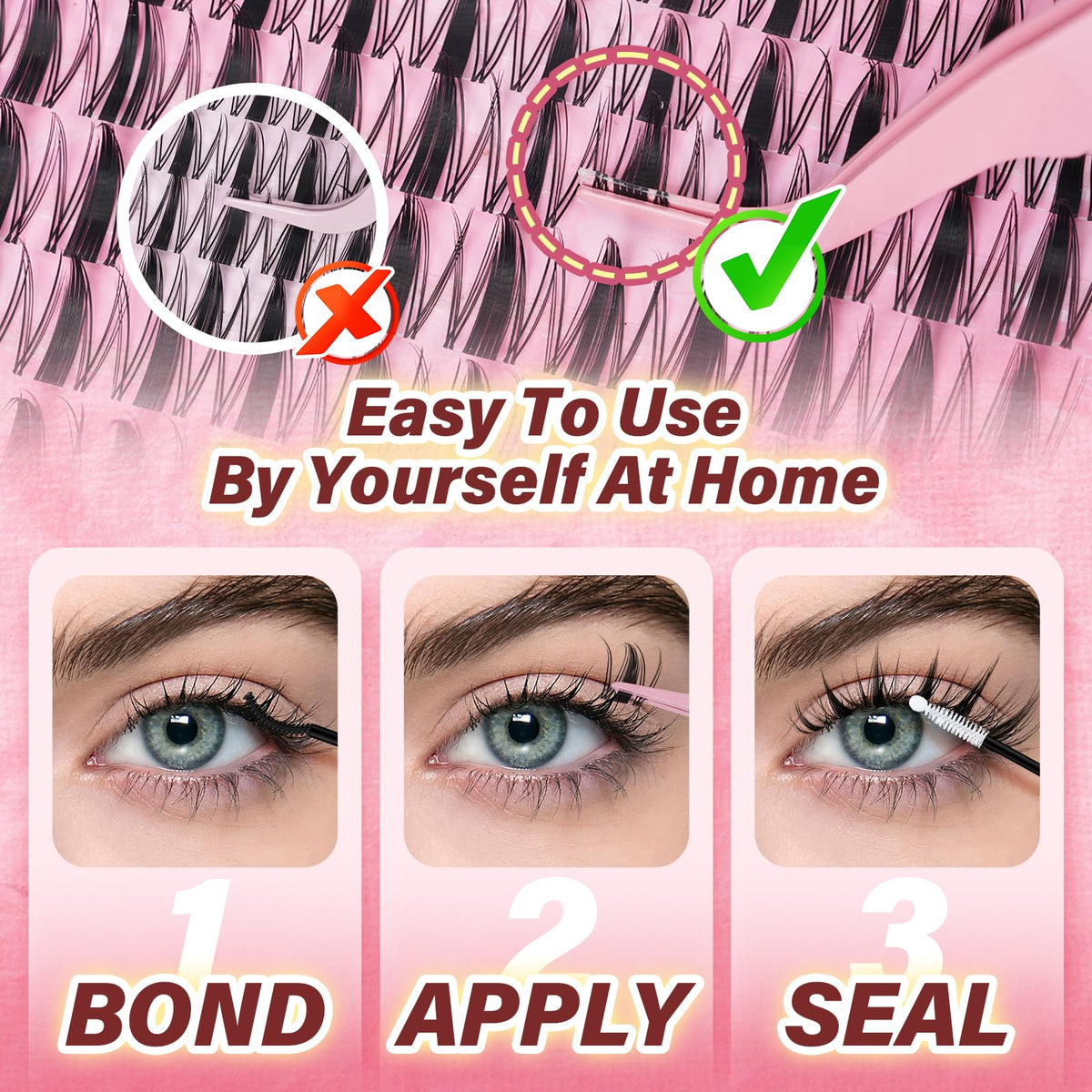 NYCAAR remover in use highlighting safe removal and lash preservation
