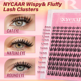 NYCAAR worn in evening makeup look adding defined anime-inspired eyes