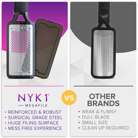 NYK1 MegaFile with towel showing easy aftercare and quick drying for hygiene