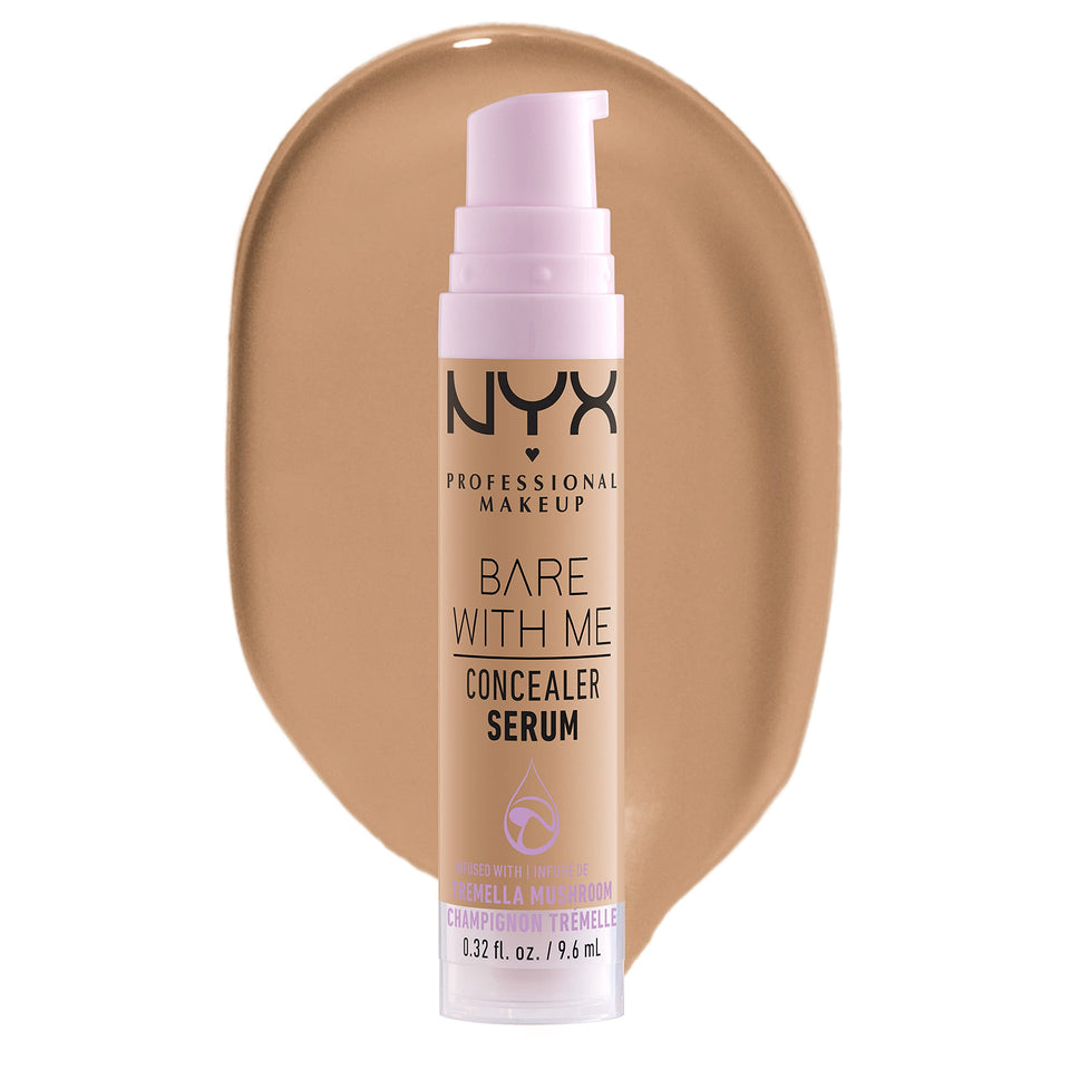 NYX PROFESSIONAL MAKEUP front view of concealer bottle highlighting shade and packaging