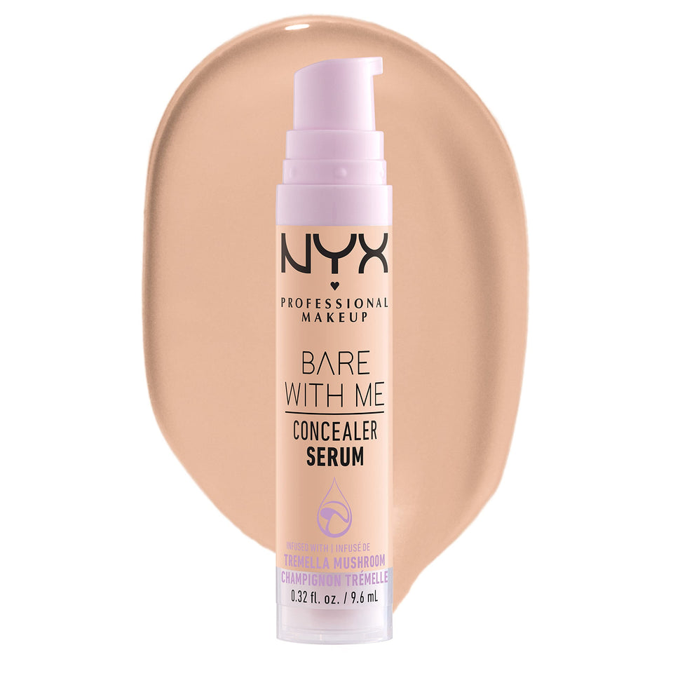NYX PROFESSIONAL MAKEUP front packaging showing vanilla shade and benefit of hydration