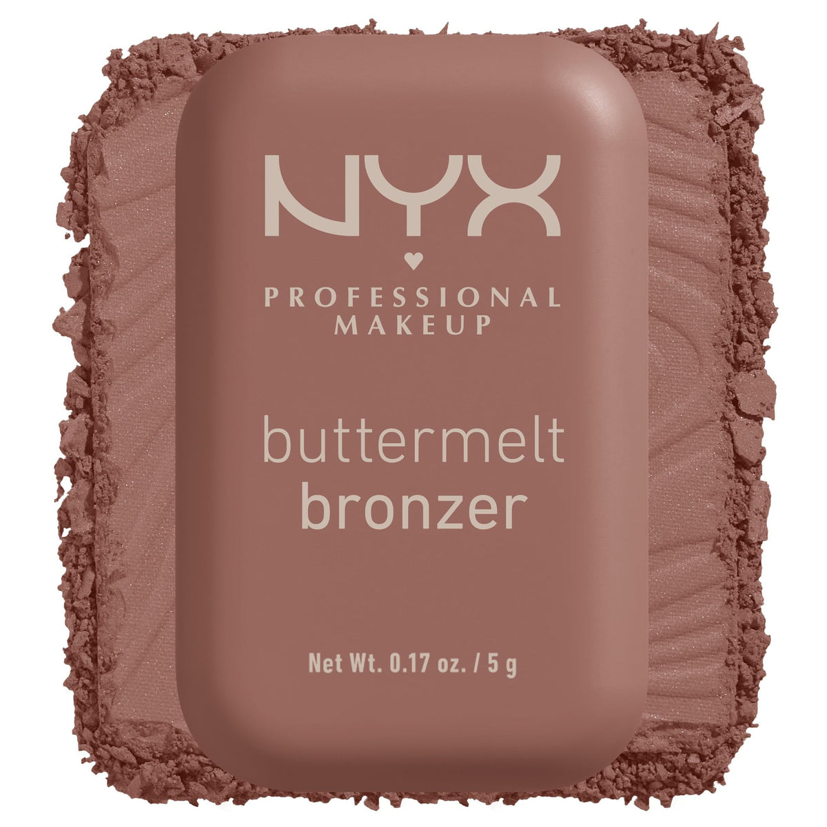 NYX PROFESSIONAL MAKEUP front packaging showing compact and shade name for quick identification and convenience