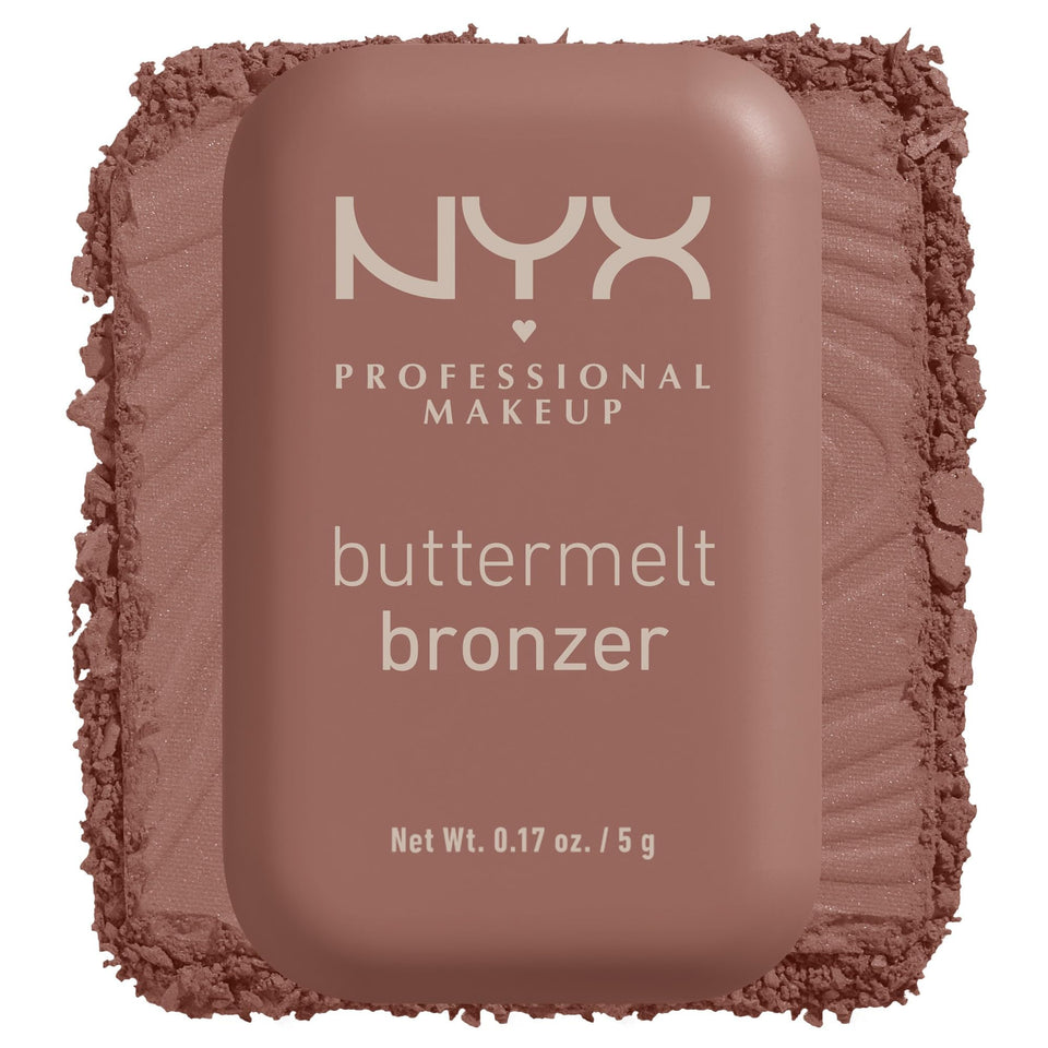 NYX PROFESSIONAL MAKEUP front packaging showing compact and shade name for quick identification and convenience