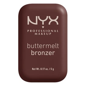 NYX PROFESSIONAL MAKEUP lifestyle shot outdoors showing longwear bronzed look benefit