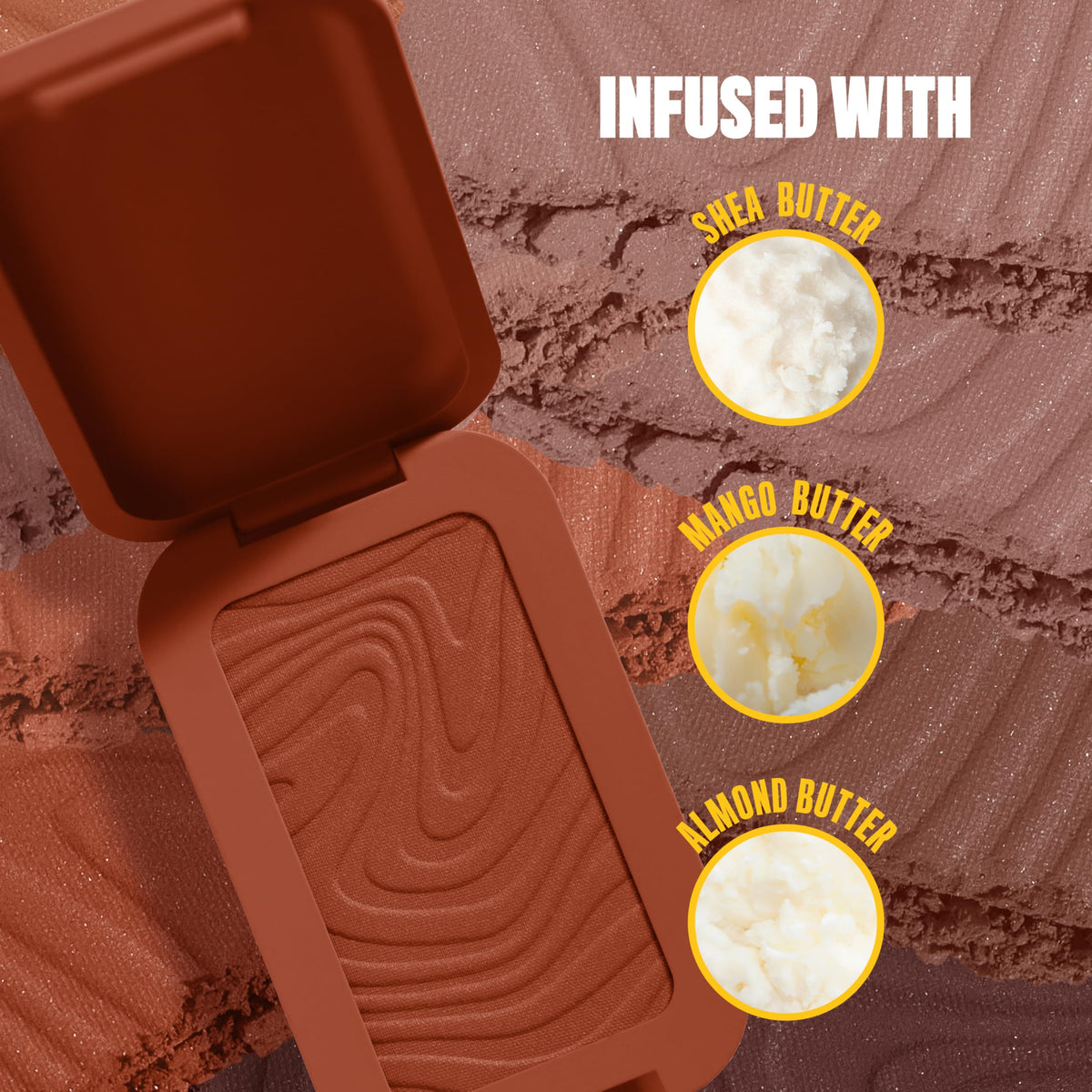 NYX PROFESSIONAL MAKEUP bronzer paired with foundation showing seamless finish benefit