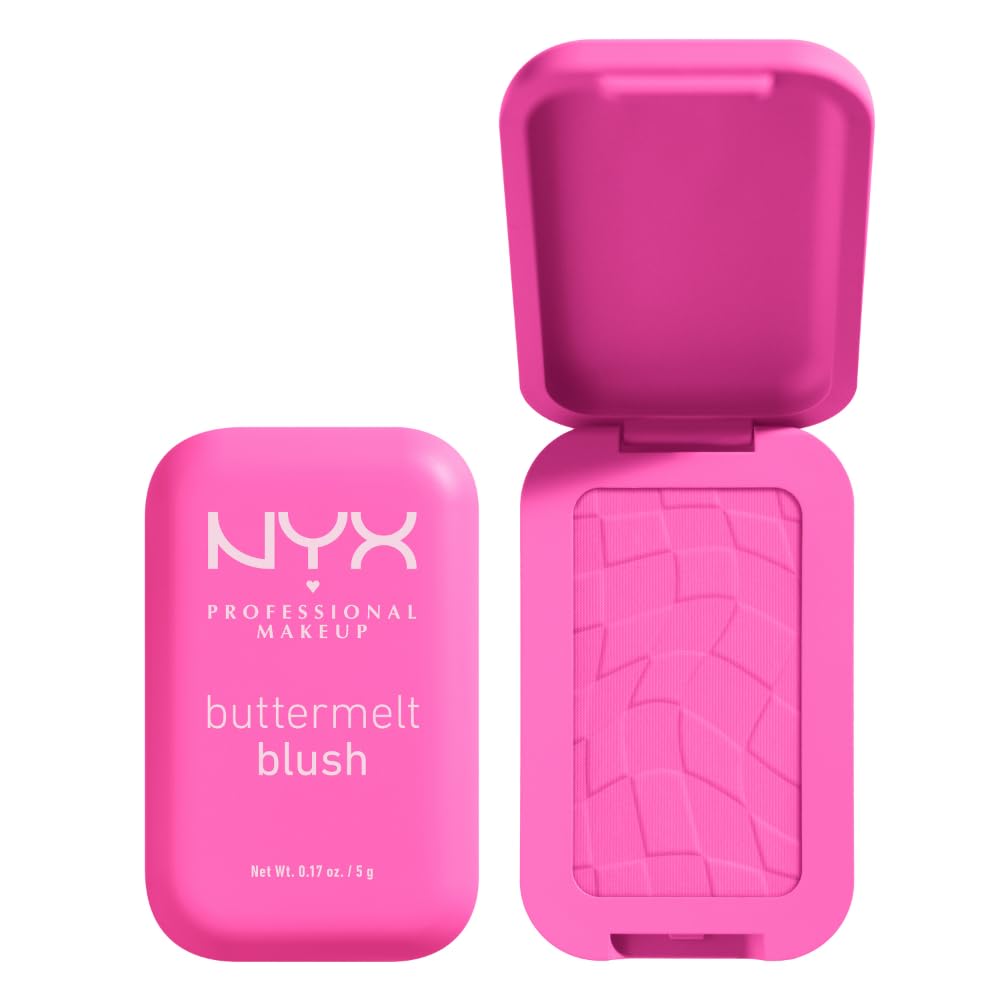 NYX PROFESSIONAL MAKEUP front pan view showing My Butta Half shade and easy pickup