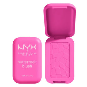 NYX PROFESSIONAL MAKEUP front pan view showing My Butta Half shade and easy pickup
