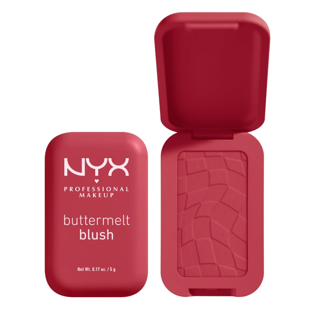 NYX PROFESSIONAL MAKEUP front pan showing shade color and finish benefit