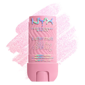 NYX PROFESSIONAL MAKEUP front packaging showing the Buttermelt Glaze Stix