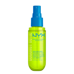 NYX PROFESSIONAL MAKEUP lifestyle scene at beach evoking tropical mood