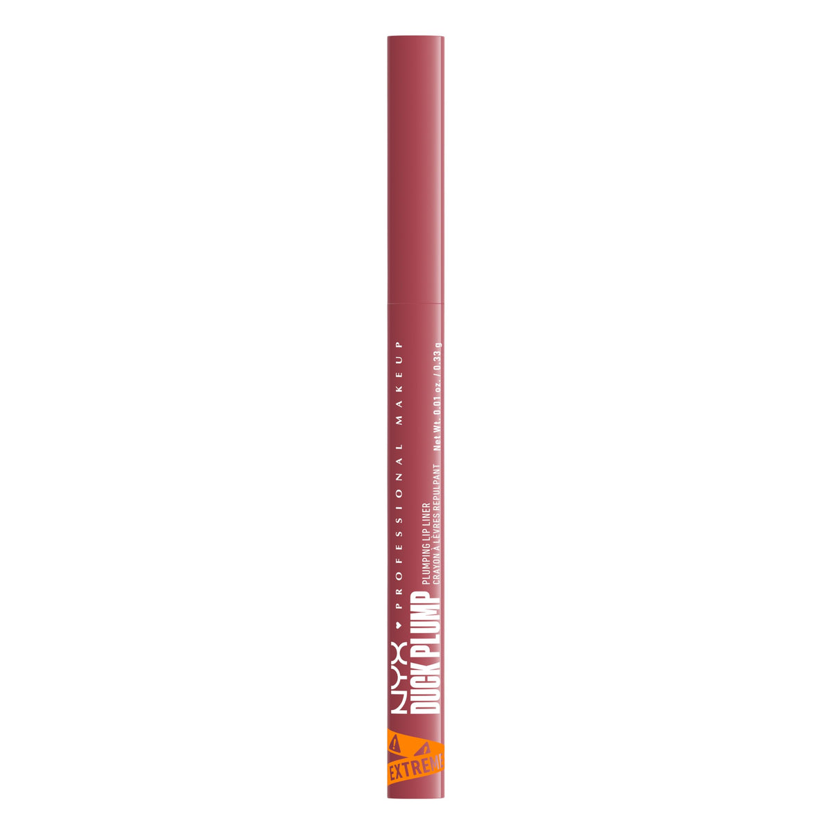 NYX PROFESSIONAL MAKEUP before and after lips showing fuller-looking pout