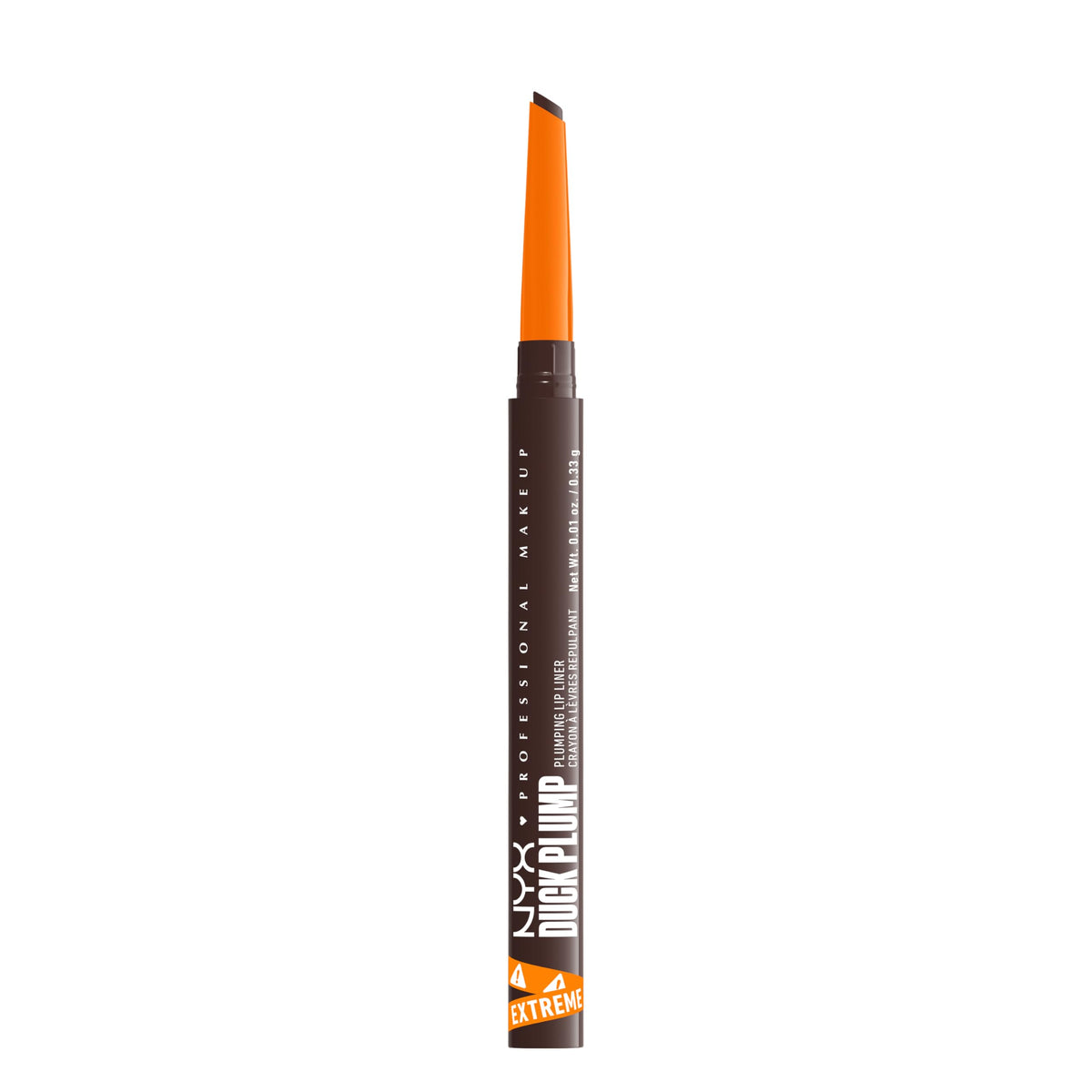NYX PROFESSIONAL MAKEUP front packaging showing shade and benefits