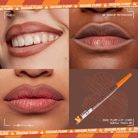 NYX PROFESSIONAL MAKEUP close-up of dual-edged tip demonstrating precision application benefit