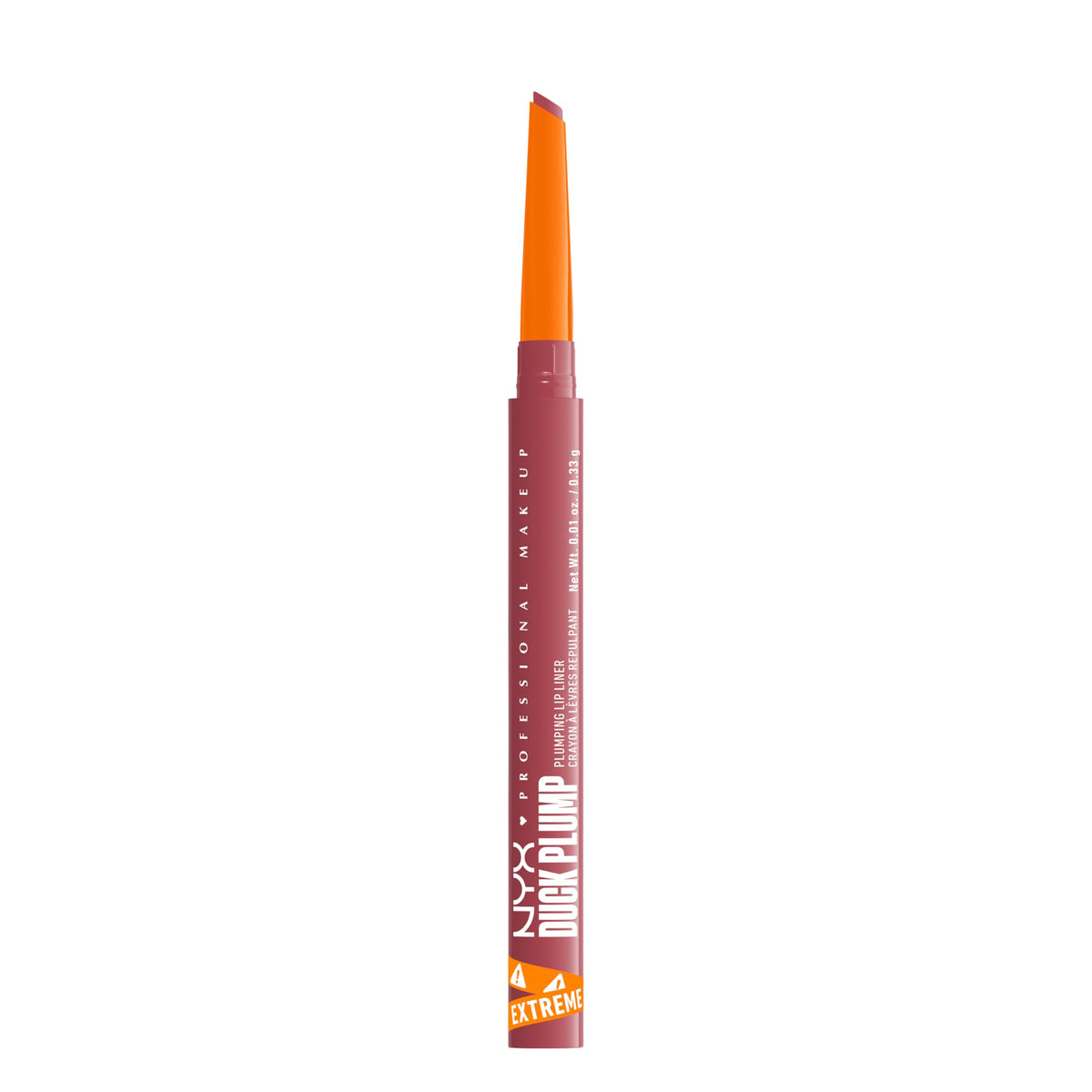 NYX PROFESSIONAL MAKEUP front packaging shows Pinkjection shade and benefits