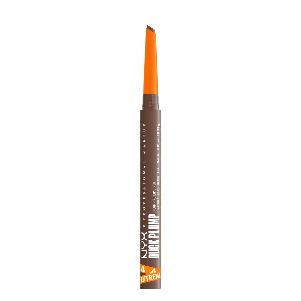 NYX PROFESSIONAL MAKEUP front packaging showing Touch Up Taupe shade benefit easy identification