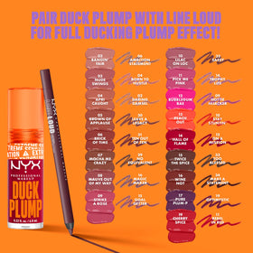 NYX PROFESSIONAL MAKEUP ginger ingredient detail highlighting warming plumping sensation