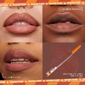 NYX Duck Plump dual-edged tip closeup for precise application