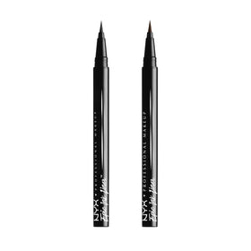 NYX Epic Ink Liner front packaging showing pack of two and bold black benefit