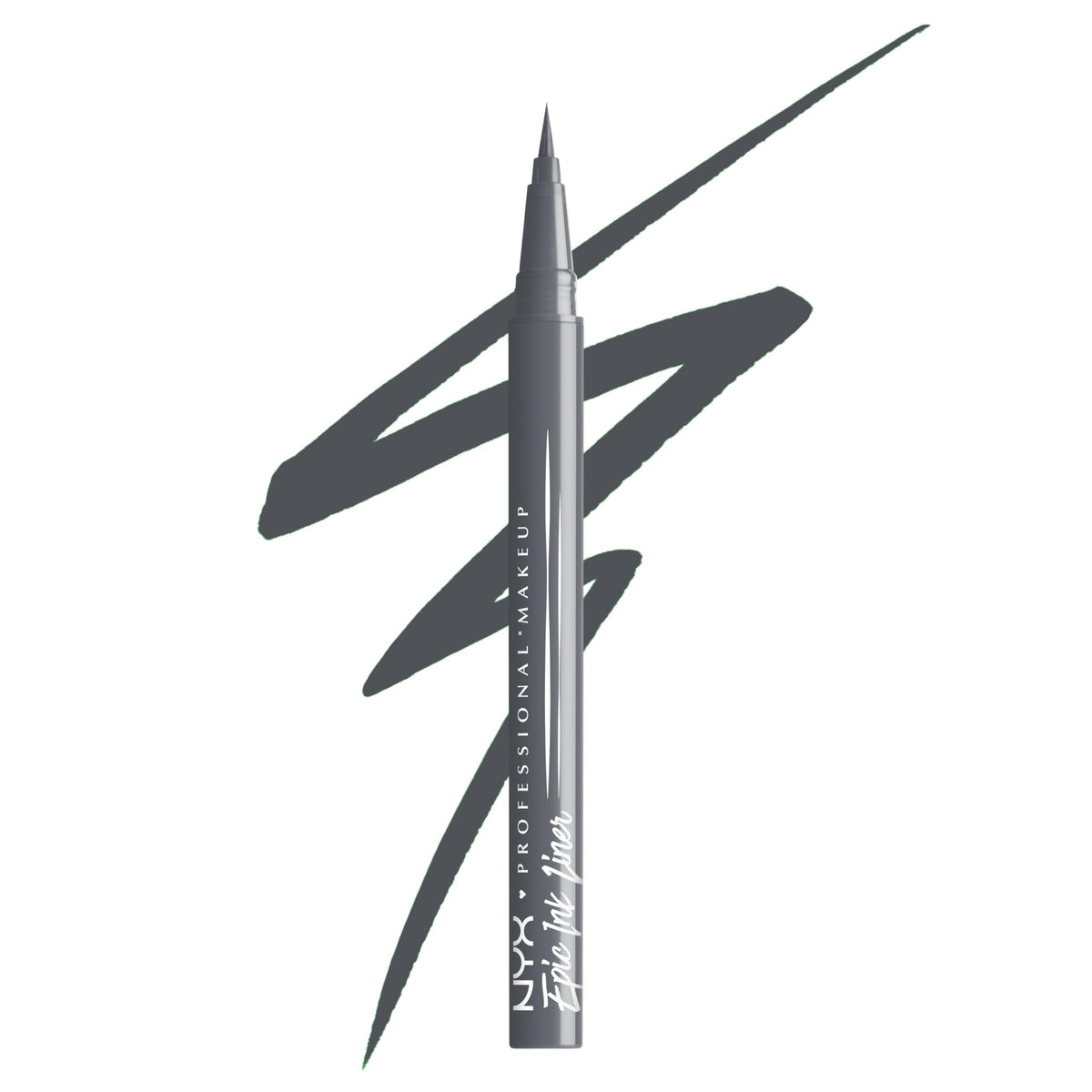 NYX PROFESSIONAL MAKEUP Epic Ink Liner Stone Washed front packaging shows product and shade
