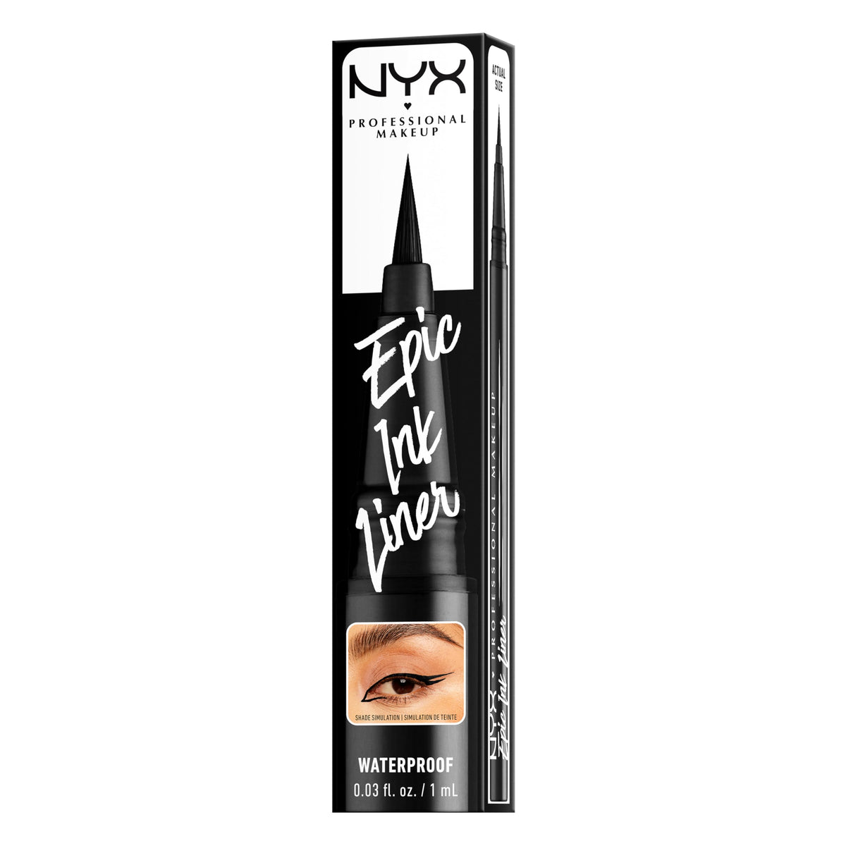NYX PROFESSIONAL MAKEUP product with 2025 Allure Best of Beauty winner badge benefit