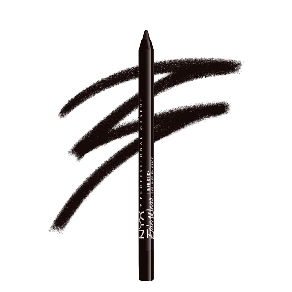 NYX PROFESSIONAL MAKEUP eyeliner front packaging showing Burnt Sienna shade and product name