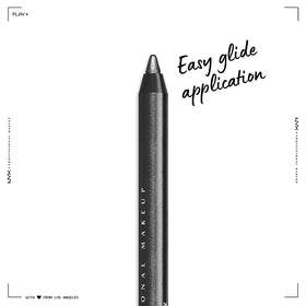 NYX PROFESSIONAL MAKEUP eyeliner applied as a sharp wing demonstrating long-wear precision