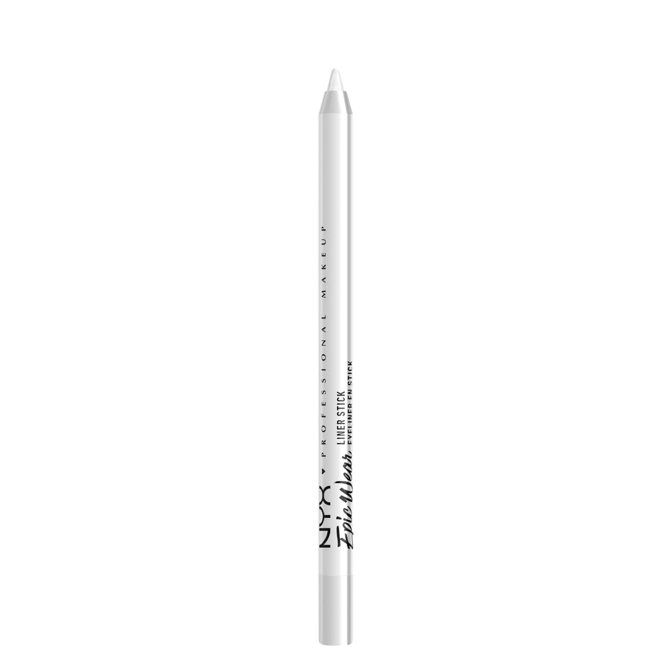 NYX PROFESSIONAL MAKEUP Pure White liner front packaging showing product benefit of bold pigment