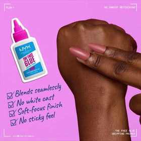 NYX PROFESSIONAL MAKEUP creamy primer texture close-up showing hydration and grip benefit