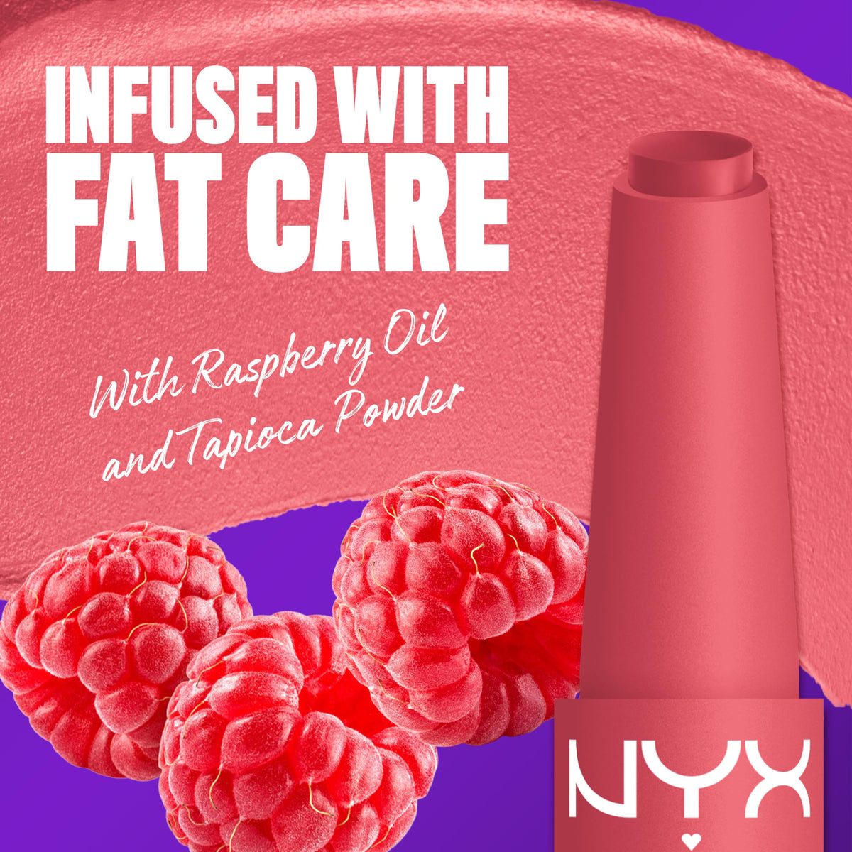 NYX PROFESSIONAL MAKEUP close-up whipped crayon tip showing smooth glide