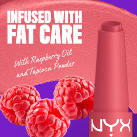 NYX PROFESSIONAL MAKEUP close-up whipped crayon tip showing smooth glide
