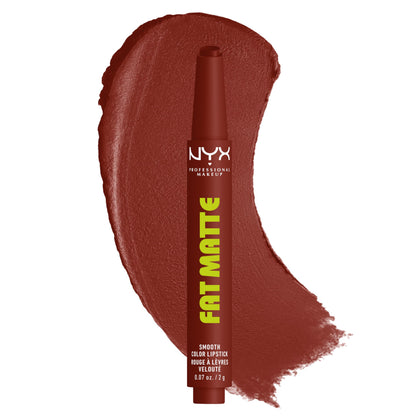 NYX PROFESSIONAL MAKEUP front packaging displaying Cocoa Cuddles shade and benefit