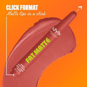 NYX PROFESSIONAL MAKEUP packaging label detail highlighting vegan and shade name