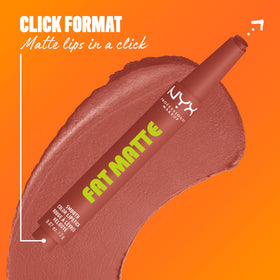 NYX PROFESSIONAL MAKEUP product label and ingredients view highlighting vegan, cruelty-free benefit
