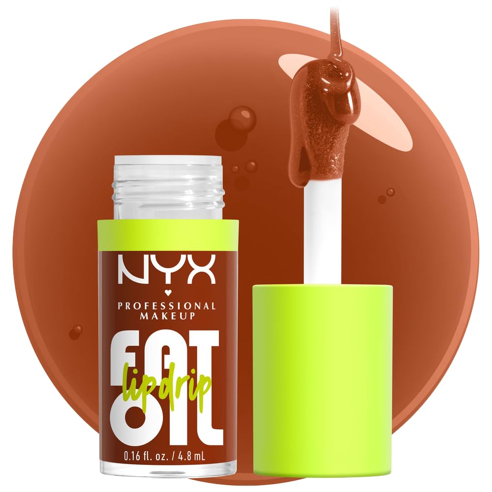 NYX PROFESSIONAL MAKEUP front packaging showing Scrollin' shade and glossy finish