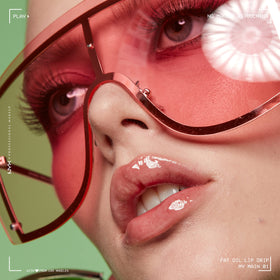 NYX PROFESSIONAL MAKEUP ingredient panel close-up emphasizing vegan squalane content