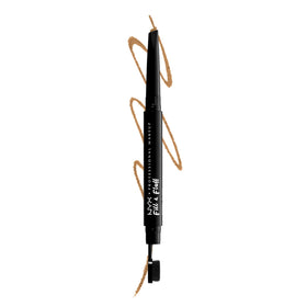 NYX PROFESSIONAL MAKEUP front packaging showing dual-ended pomade pencil benefit of all-in-one tool