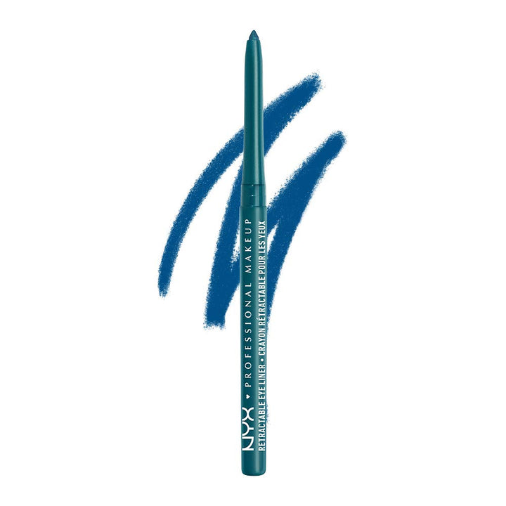 NYX PROFESSIONAL MAKEUP gypsy blue front packaging showing product and color benefits