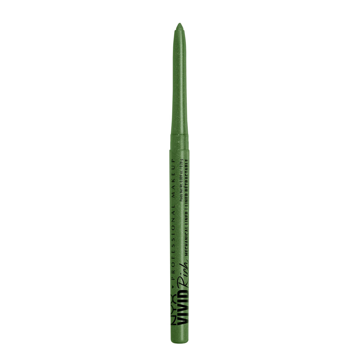NYX PROFESSIONAL MAKEUP front packaging showing jade green eyeliner for quick selection