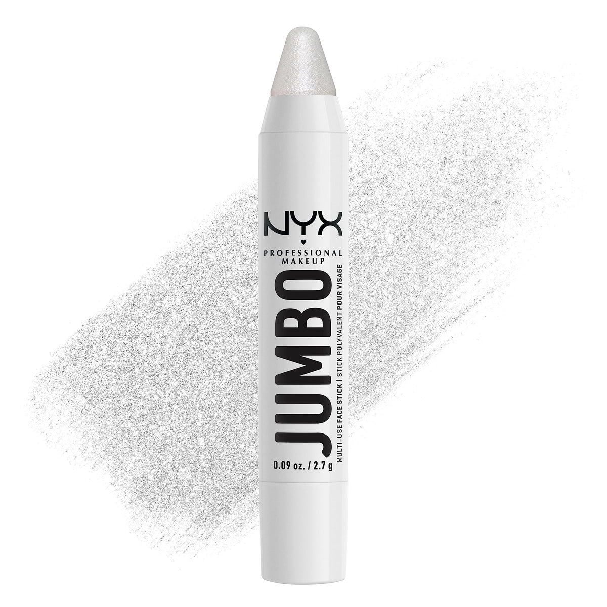 NYX PROFESSIONAL MAKEUP front packaging showing Vanilla Ice Cream shade and benefit of visible glow