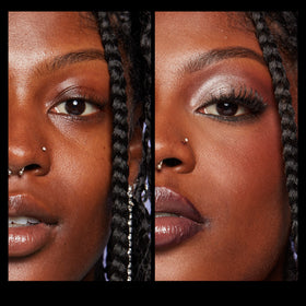 NYX PROFESSIONAL MAKEUP detail of synthetic fibers showing lightweight volume benefit