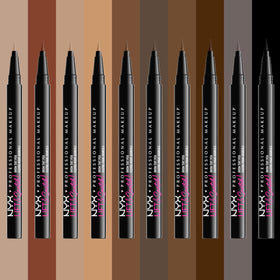 NYX product label with PETA cruelty‑free badge highlighting ethical benefit