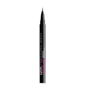 NYX PROFESSIONAL MAKEUP model applying pen demonstrating easy lift technique and hold