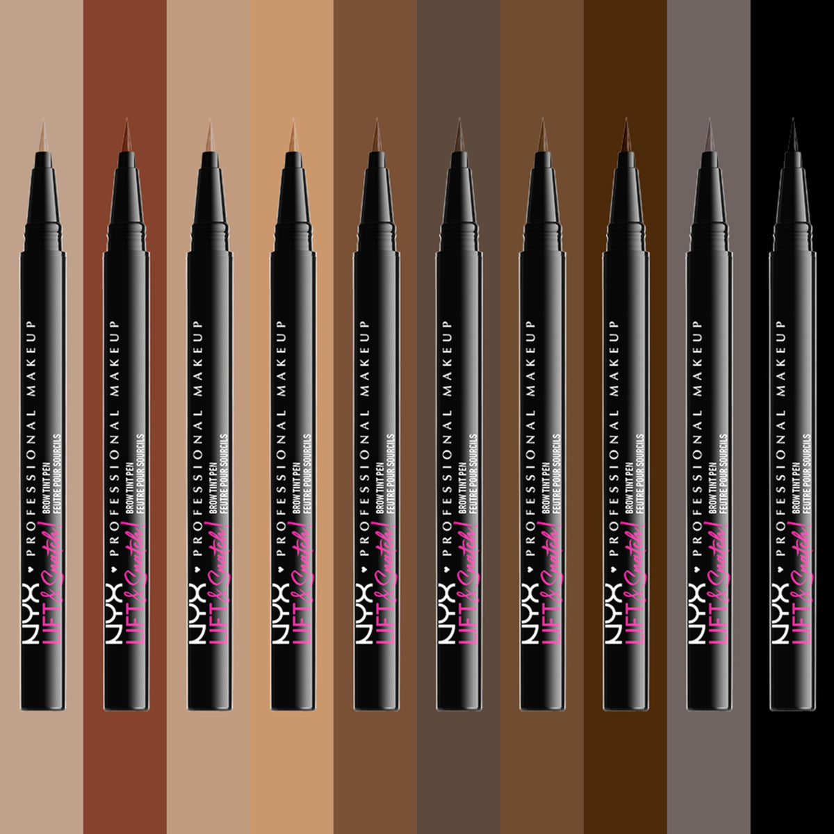 NYX PROFESSIONAL MAKEUP model with natural brows showing subtle definition benefit: daywear enhancement