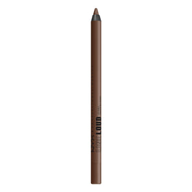 NYX PROFESSIONAL MAKEUP front view of Line Loud pencil showing Rebel Kind shade and precise tip