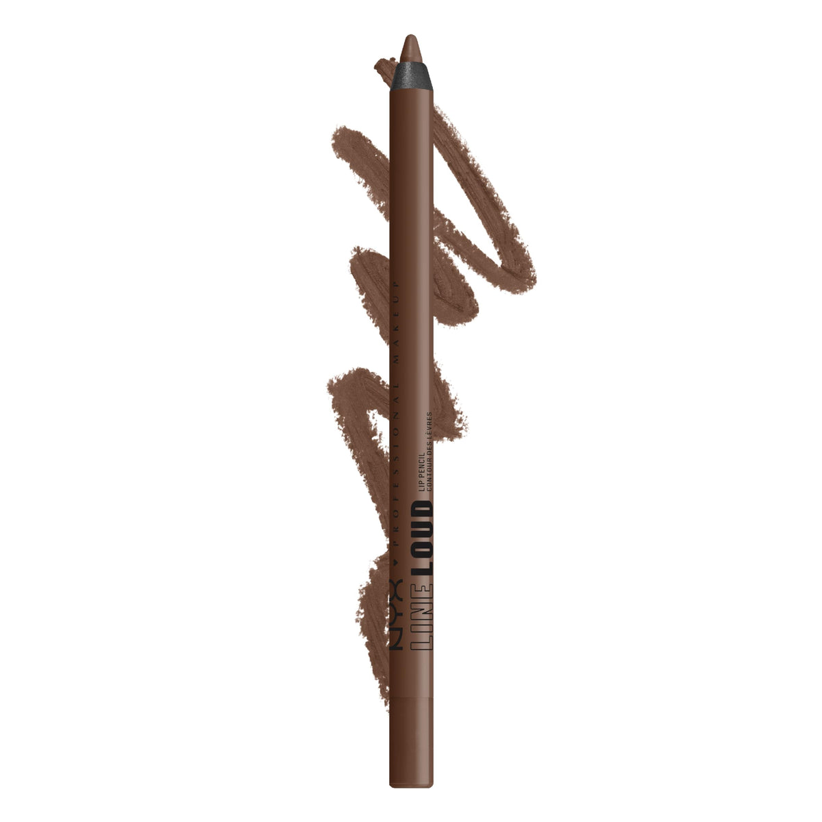 NYX PROFESSIONAL MAKEUP close-up of creamy Line Loud texture illustrating smooth glide