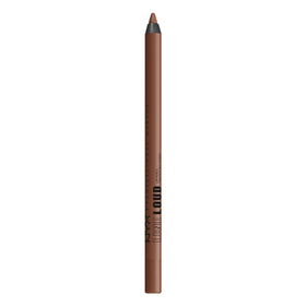 NYX PROFESSIONAL MAKEUP Line Loud Total Baller front packaging showing rich warm brown