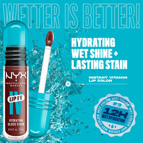 NYX PROFESSIONAL MAKEUP texture close-up highlighting creamy hydrating finish